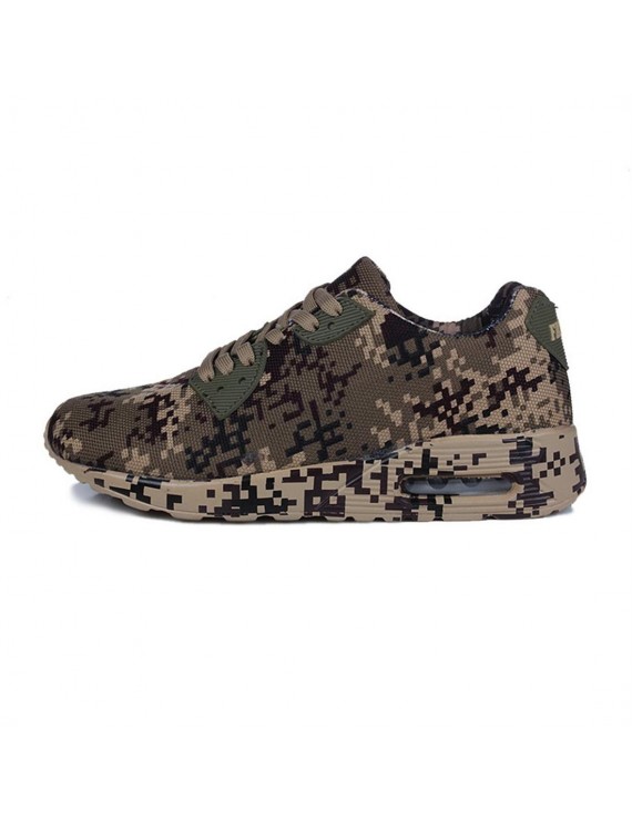 Fashion Camouflage Lovers Shoes Unisex Casual Shoes Breathable Sports Shoes